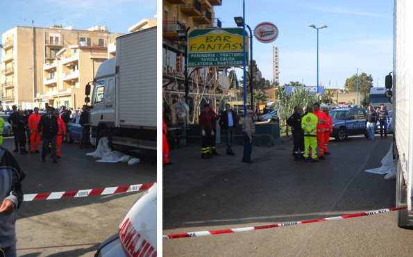 Porto Empedocle, tragedia nei pressi del mercatino