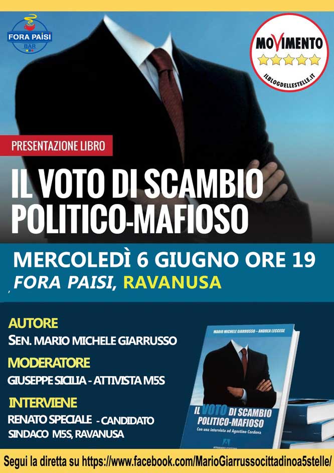 Canicatti Web Notizie -Ravanusa, Presentazione Del Libro “Il Voto Di ...