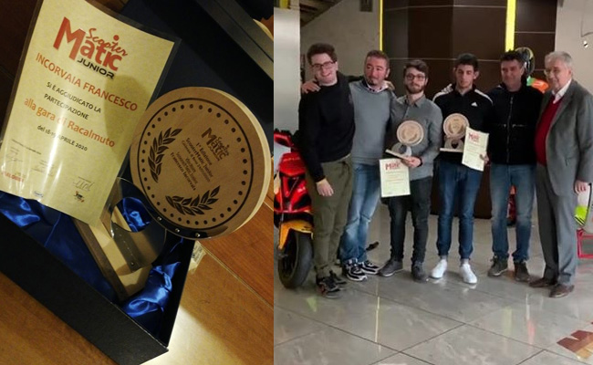 Canicatti Web Notizie -Euroform: Malossi, il giovane agrigentino Francesco  Incorvaia vince il premio “ScooterMatic Junior”